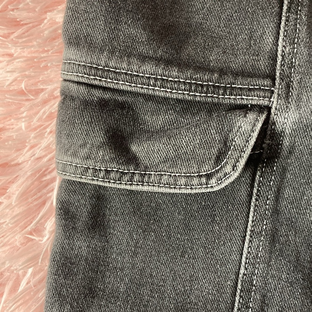 PacSun black denim cargo jeans - Picture 5 of 5
